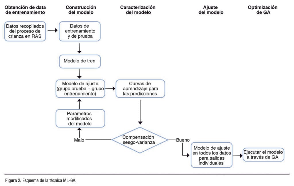 Técnica de alimentación inteligente basada en la predicción del crecimiento del camarón en un Sistema de Recirculación Acuícola