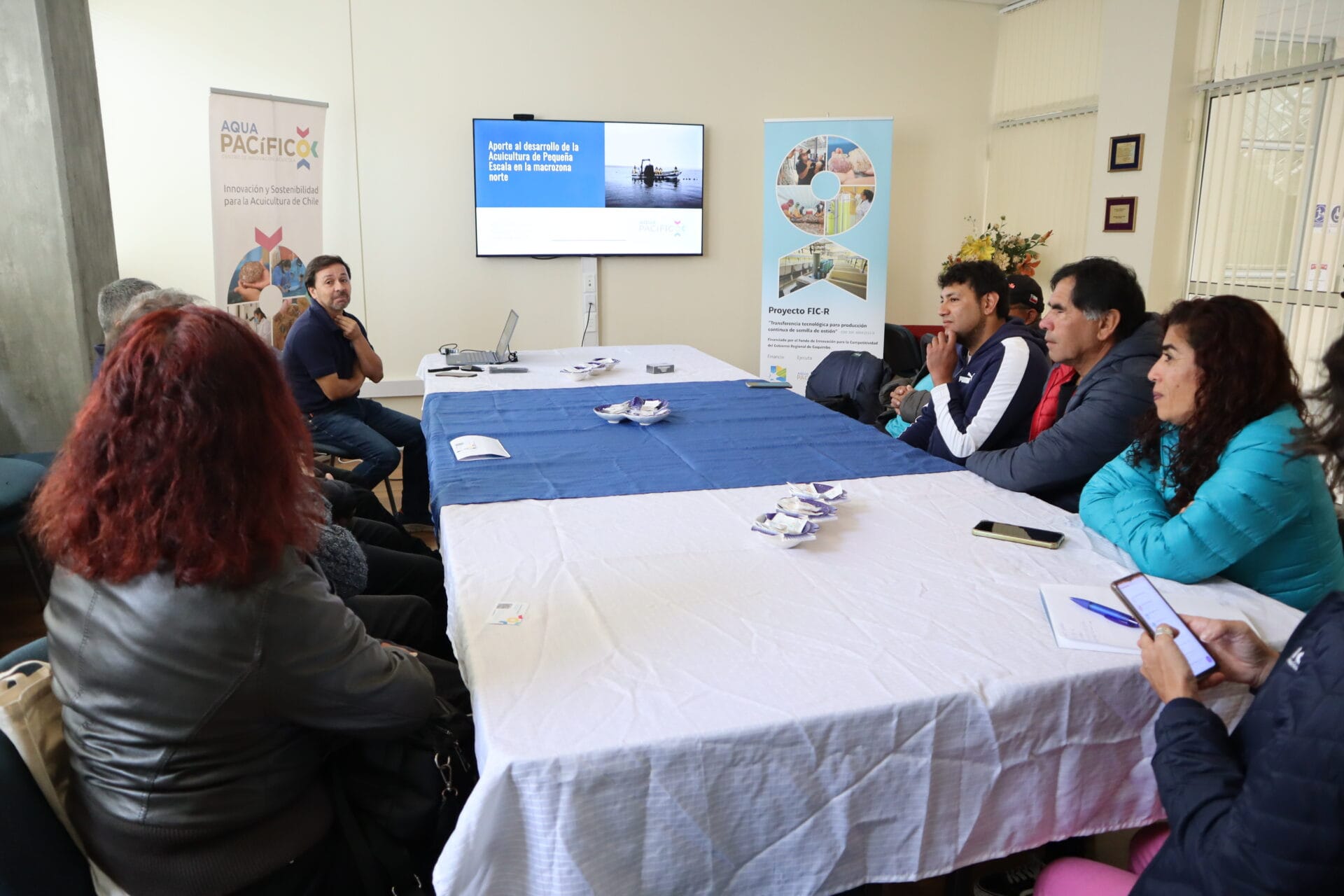 DIFUSIÓN TECNOLÓGICA: Acuicultores de Pequeña Escala se interiorizan en nuevas tecnologías utilizadas para la producción continua de semillas de ostión