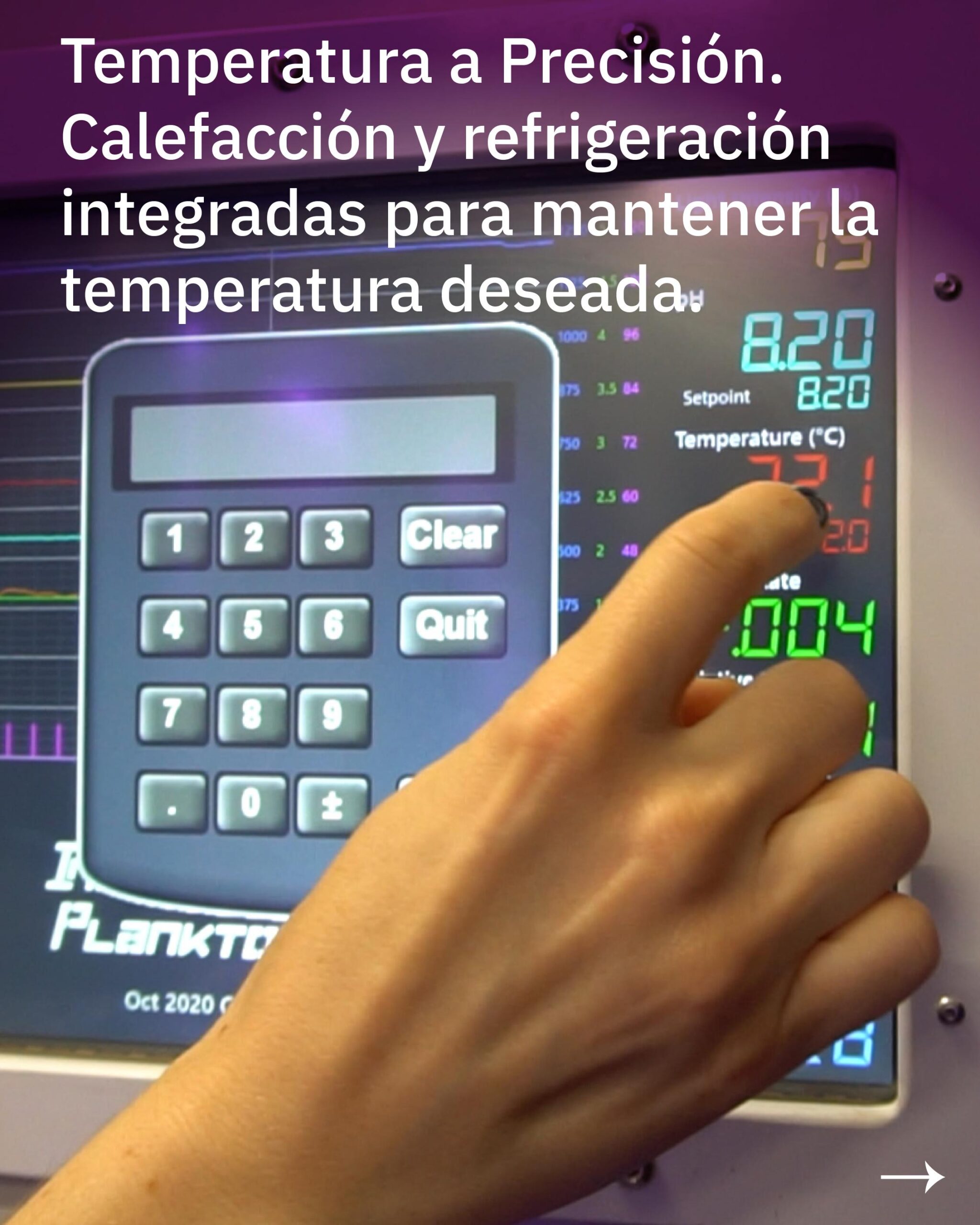 Control automatizado PBR 1250L